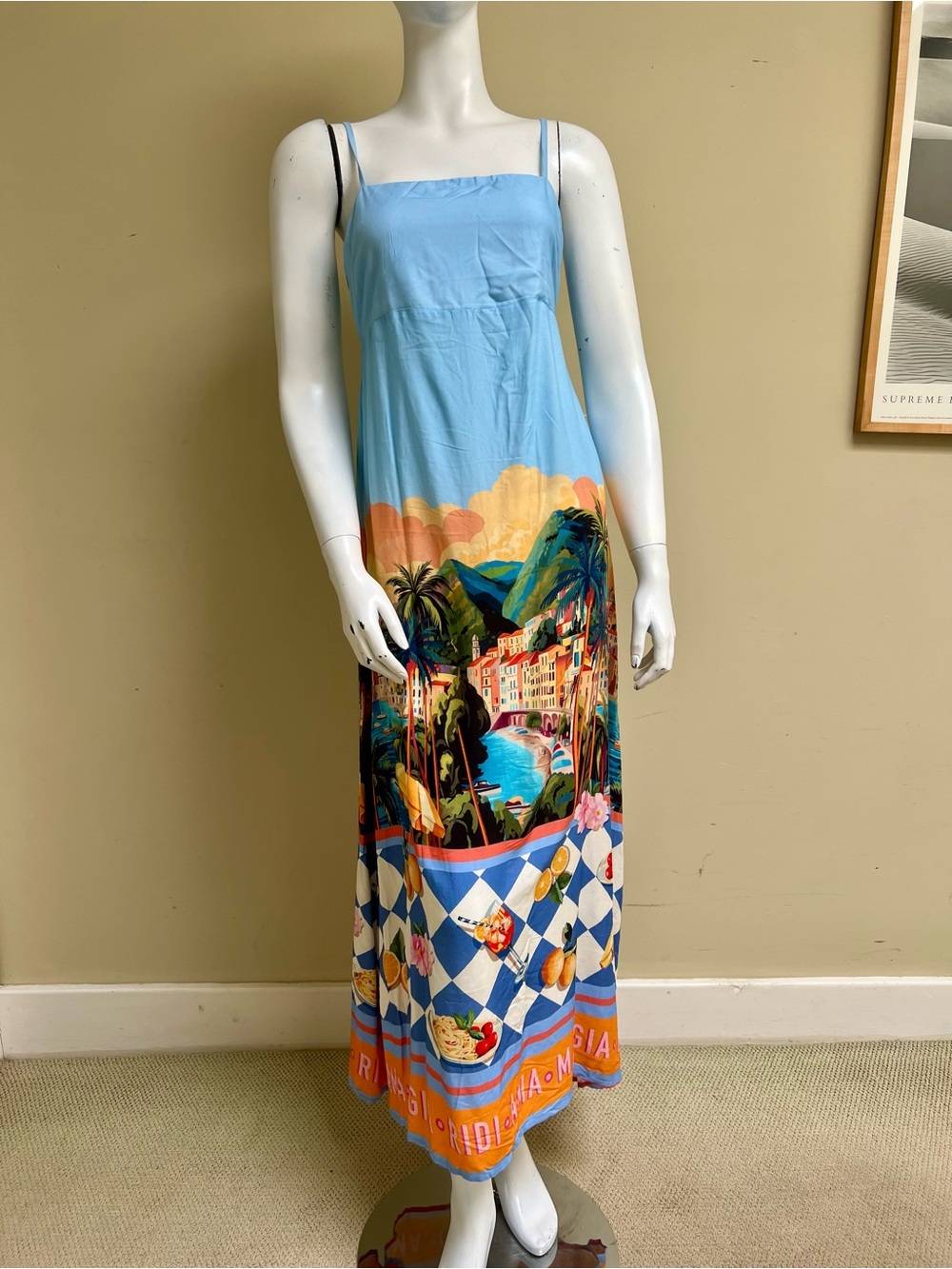 Paper Heart Maxi Dress